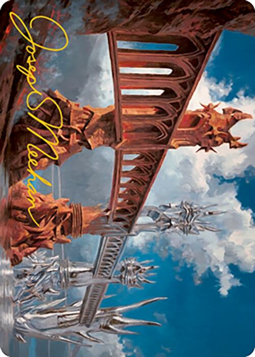 Image of Silverbluff Bridge Art Card (Gold-Stamped Signature) [Modern Horizons 2 Art Series]