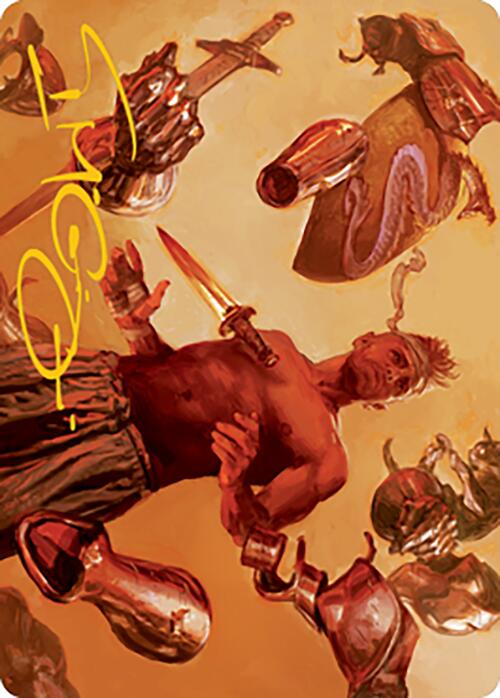 Image of Dress Down Art Card (Gold-Stamped Signature) [Modern Horizons 2 Art Series]