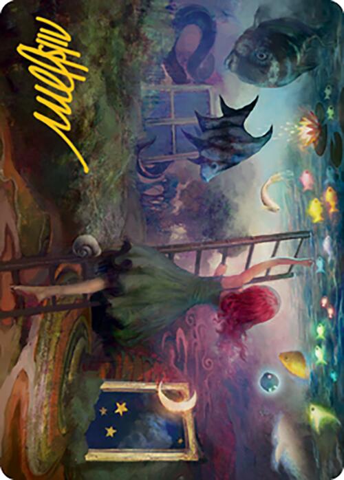 Image of Lucid Dreams Art Card (Gold-Stamped Signature) [Modern Horizons 2 Art Series]