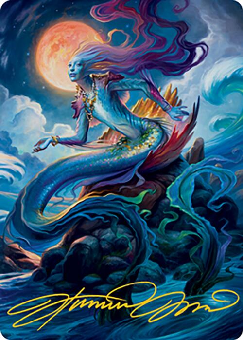 Image of Svyelun of Sea and Sky Art Card (24) (Gold-Stamped Signature) [Modern Horizons 2 Art Series]