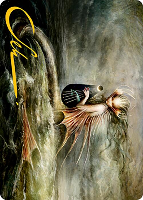 Image of Svyelun of Sea and Sky Art Card (25) (Gold-Stamped Signature) [Modern Horizons 2 Art Series]