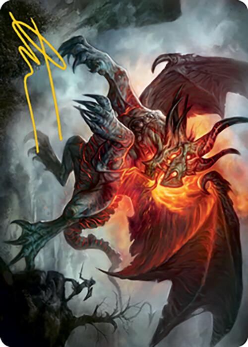 Image of Piru, the Volatile Art Card (Gold-Stamped Signature) [Modern Horizons 2 Art Series]