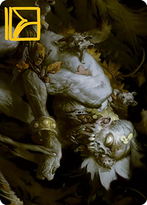 Image of Nested Shambler Art Card (Gold-Stamped Signature) [Modern Horizons 2 Art Series]