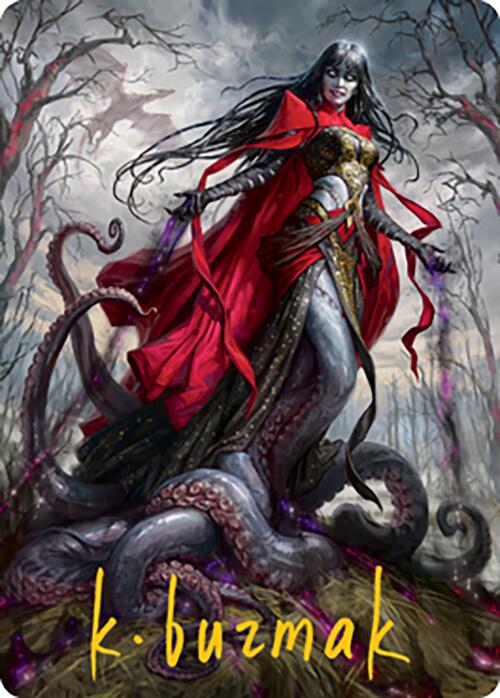 Image of Geyadrone Dihada Art Card (54) (Gold-Stamped Signature) [Modern Horizons 2 Art Series]