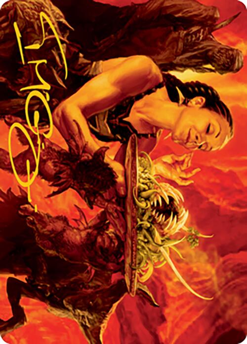 Image of Chef's Kiss Art Card (Gold-Stamped Signature) [Modern Horizons 2 Art Series]