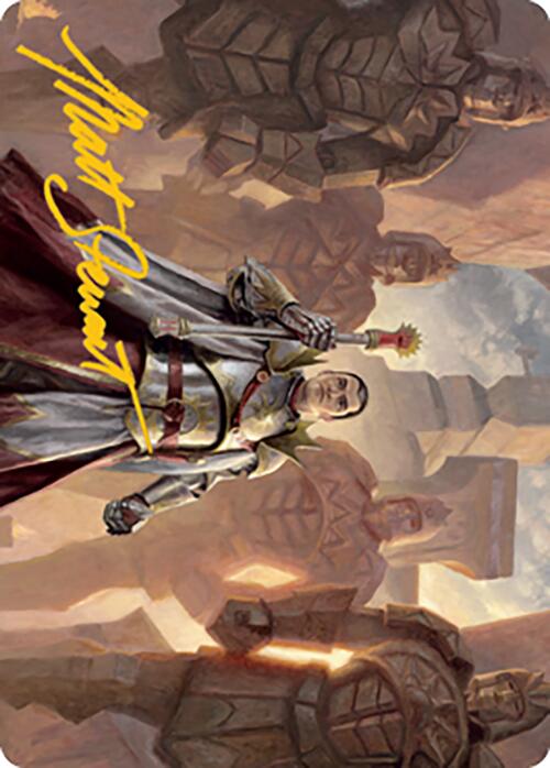Image of General Ferrous Rokiric Art Card (Gold-Stamped Signature) [Modern Horizons 2 Art Series]