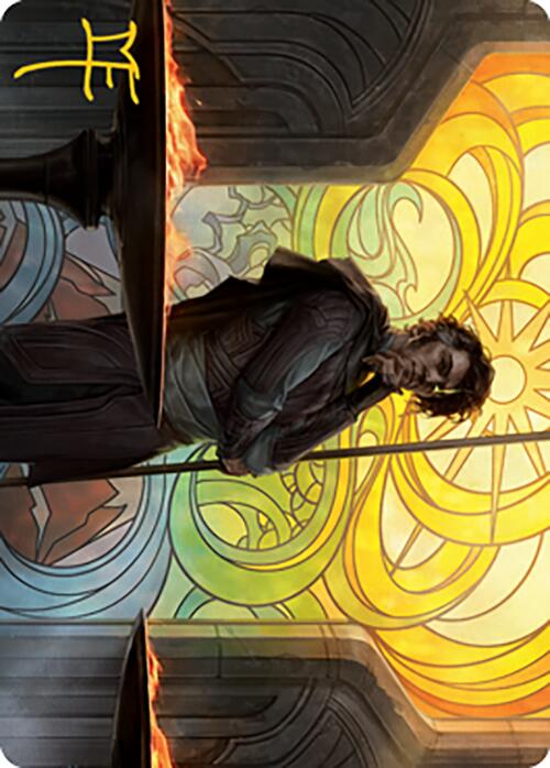 Image of Garth One-Eye Art Card (Gold-Stamped Signature) [Modern Horizons 2 Art Series]