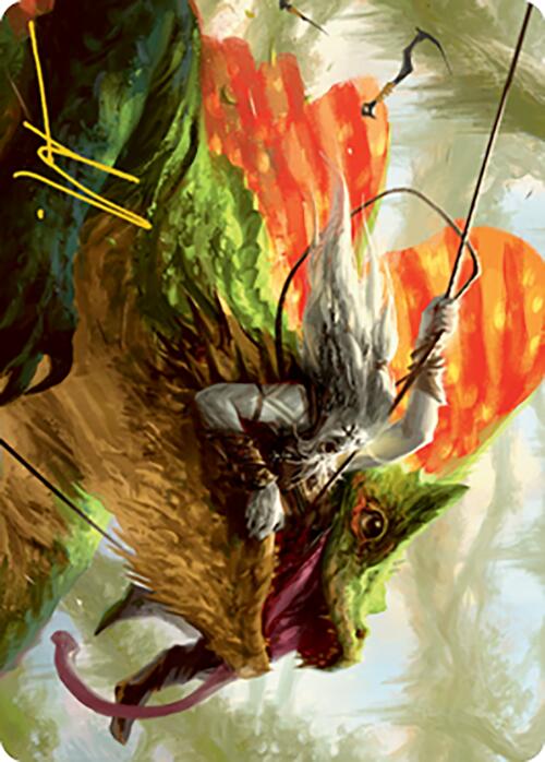 Image of Captured by Lagacs Art Card (Gold-Stamped Signature) [Modern Horizons 2 Art Series]