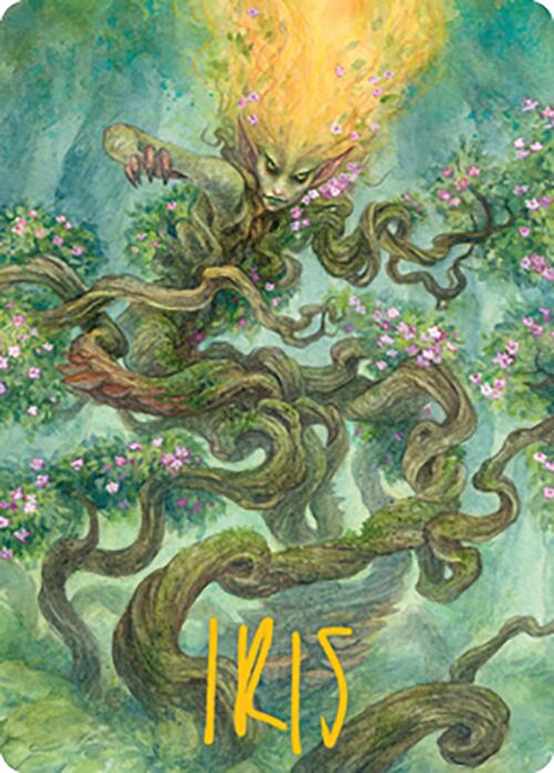 Image of Titania, Protector of Argoth Art Card (Gold-Stamped Signature) [Modern Horizons 2 Art Series]