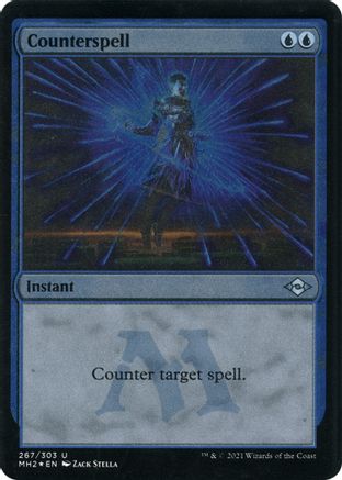 Image of Counterspell (Foil Etched) (MH2-267) - Modern Horizons 2 Foil