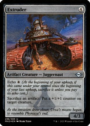 Image of Extruder (Foil Etched) (MH2-296) - Modern Horizons 2 Foil