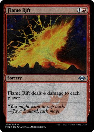 Image of Flame Rift (Foil Etched) (MH2-278) - Modern Horizons 2 Foil