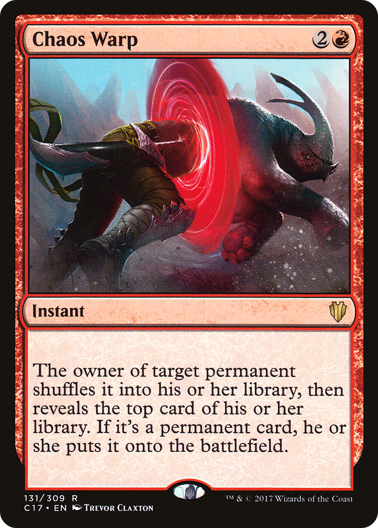 Image of Chaos Warp [Commander 2017]