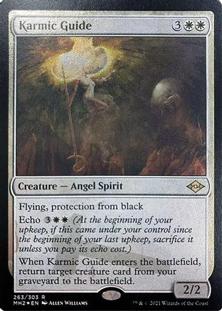 Image of Karmic Guide (Foil Etched) (MH2-263) - Modern Horizons 2 Foil