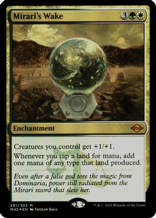 Image of Mirari's Wake (Foil Etched) (MH2-291) - Modern Horizons 2 Foil