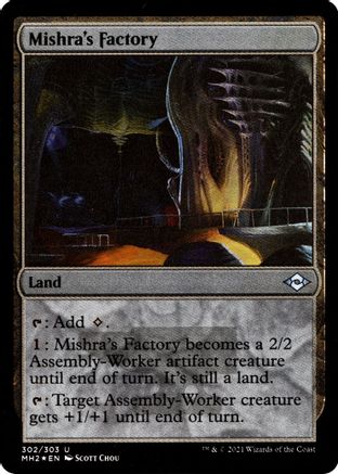 Image of Mishra's Factory (Foil Etched) (MH2-302) - Modern Horizons 2 Foil