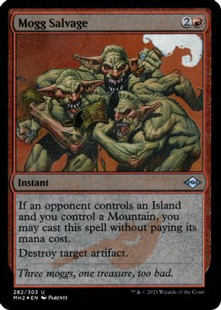 Image of Mogg Salvage (Foil Etched) (MH2-282) - Modern Horizons 2 Foil