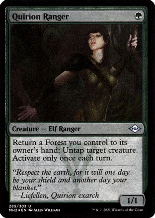 Image of Quirion Ranger (Foil Etched) (MH2-285) - Modern Horizons 2 Foil