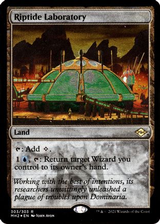 Image of Riptide Laboratory (Foil Etched) (MH2-303) - Modern Horizons 2 Foil