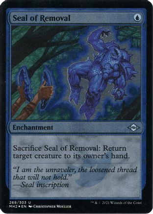 Image of Seal of Removal (Foil Etched) (MH2-269) - Modern Horizons 2 Foil