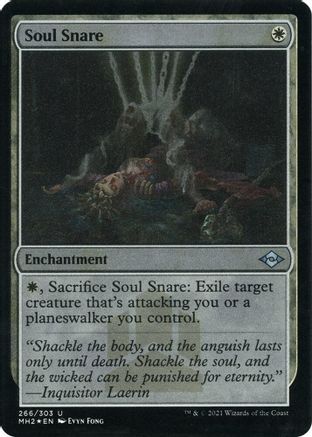 Image of Soul Snare (Foil Etched) (MH2-266) - Modern Horizons 2 Foil