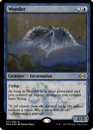 Image of Wonder (Foil Etched) (MH2-271) - Modern Horizons 2 Foil