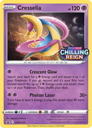 Image of Cresselia (SWSH114) [Sword & Shield: Black Star Promos]