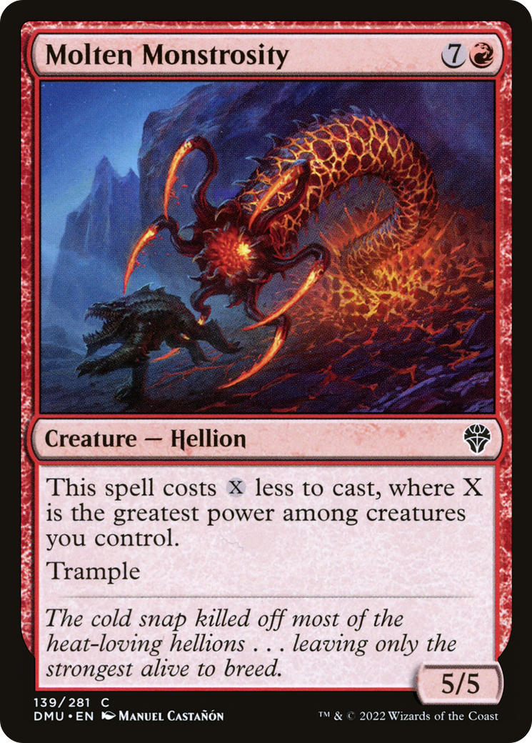 Image of Molten Monstrosity [Dominaria United]
