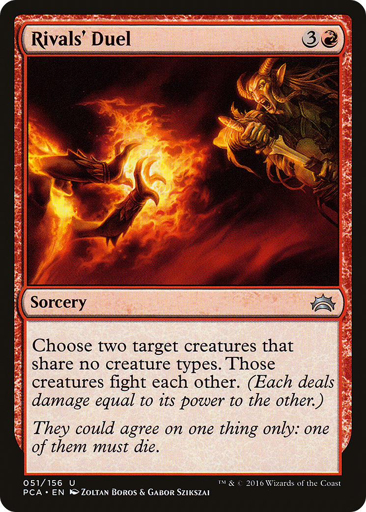 Image of Rivals' Duel [Planechase Anthology]