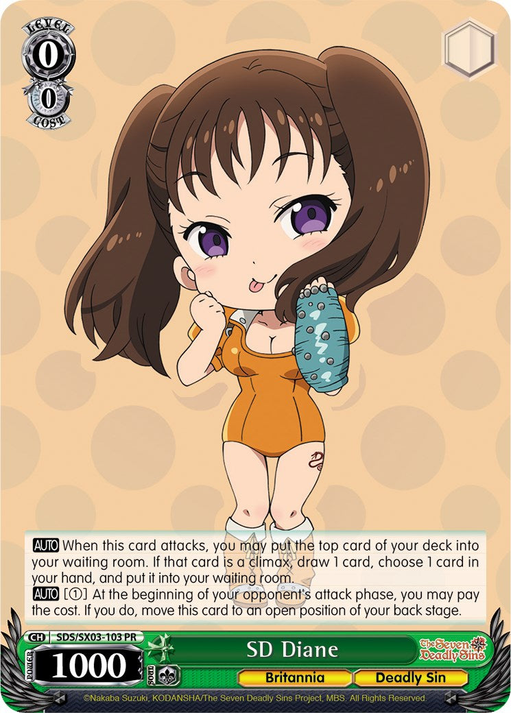 Image of SD Diane (SDS/SX03-103 PR) [The Seven Deadly Sins]