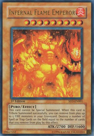 Image of Infernal Flame Emperor [SD3-EN001] Ultra Rare