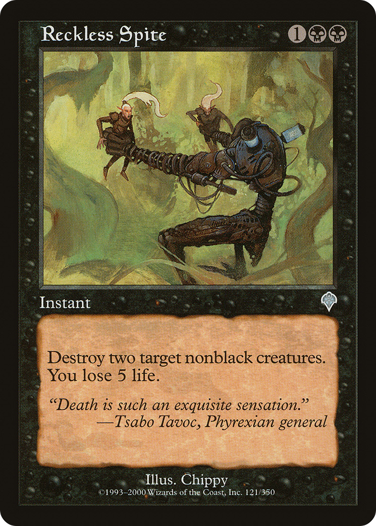 Image of Reckless Spite [Invasion]