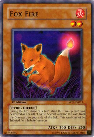 Image of Fox Fire [SD3-EN013] Common