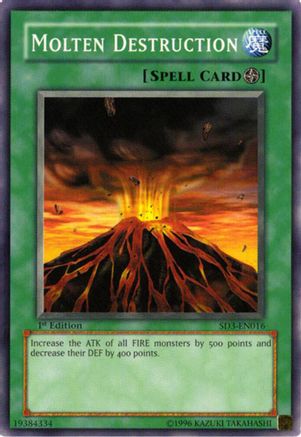 Image of Molten Destruction [SD3-EN016] Common