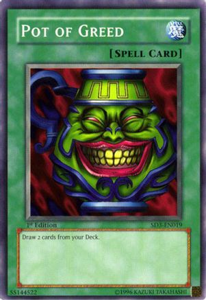 Image of Pot of Greed [SD3-EN019] Common