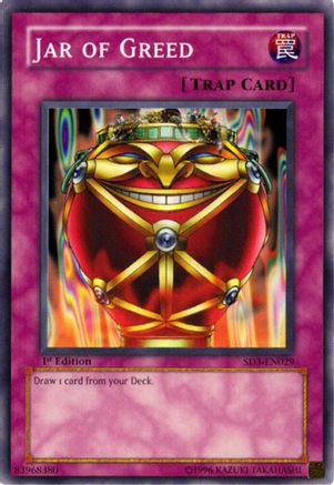 Image of Jar of Greed [SD3-EN029] Common
