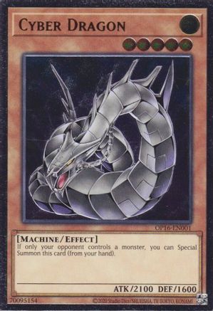 Image of Cyber Dragon [OP16-EN001] Ultimate Rare