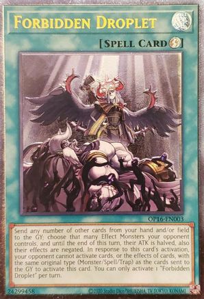 Image of Forbidden Droplet [OP16-EN003] Ultimate Rare