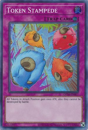 Image of Token Stampede [OP16-EN007] Super Rare