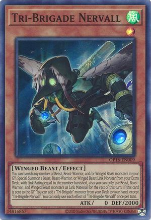 Image of Tri-Brigade Nervall [OP16-EN009] Super Rare