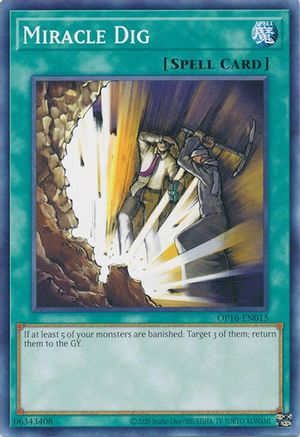 Image of Miracle Dig [OP16-EN015] Common