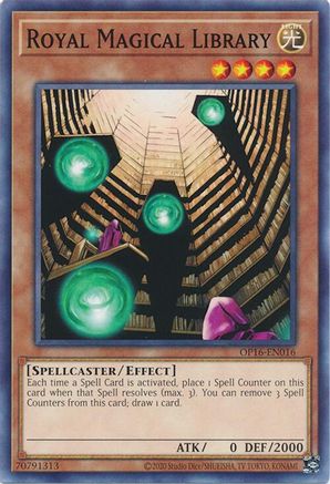 Image of Royal Magical Library [OP16-EN016] Common