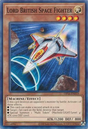 Image of Lord British Space Fighter [OP16-EN019] Common