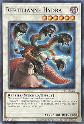 Image of Reptilianne Hydra [OP16-EN020] Common