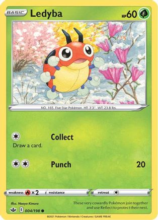 Image of Ledyba (004/198) [Sword & Shield: Chilling Reign]