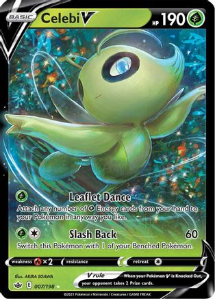 Image of Celebi V (007/198) [Sword & Shield: Chilling Reign]