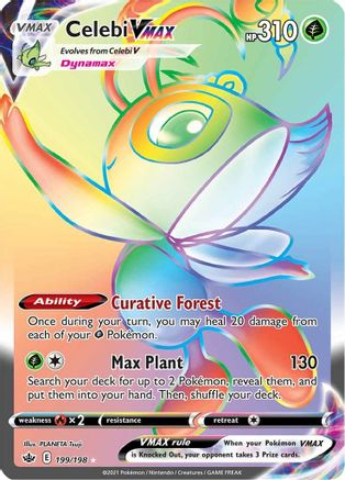 Image of Celebi VMAX (199/198) [Sword & Shield: Chilling Reign]