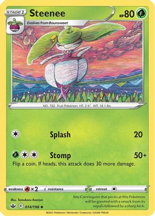 Image of Steenee (014/198) [Sword & Shield: Chilling Reign]