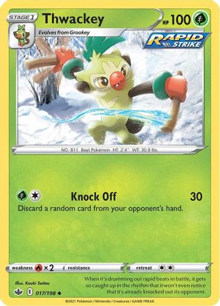 Image of Thwackey (017/198) [Sword & Shield: Chilling Reign]