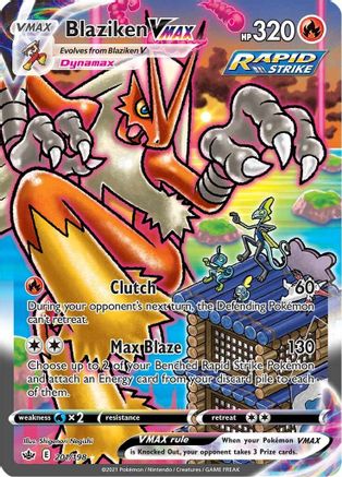 Image of Blaziken VMAX (201/198) [Sword & Shield: Chilling Reign]